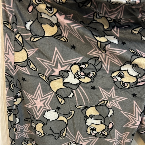 Disney Gray Pajama Pants with Character Print - Picture 3 of 3